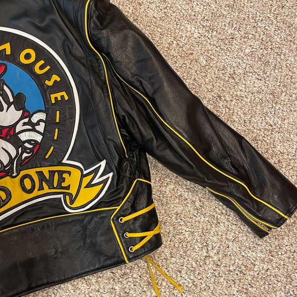 Disney Mickey Mouse Leather Jacket - Picture 11 of 14